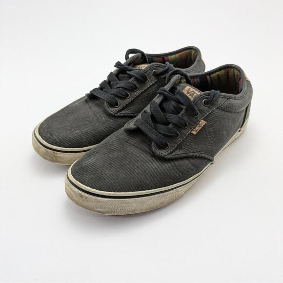 Mens Vans Era 59 Ultracush Gray Twill Cork Trim Fat Tongue Skate Shoes Size 13 - Picture 5 of 7